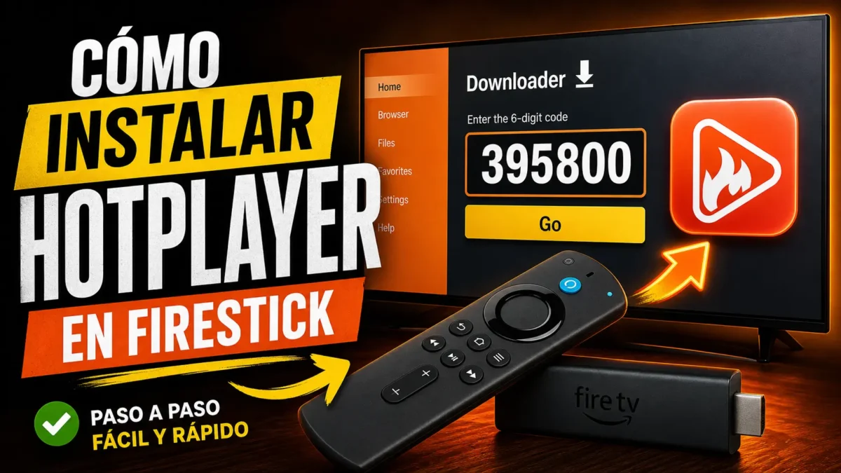 Cómo instalar HotPlayer IPTV en Firestick